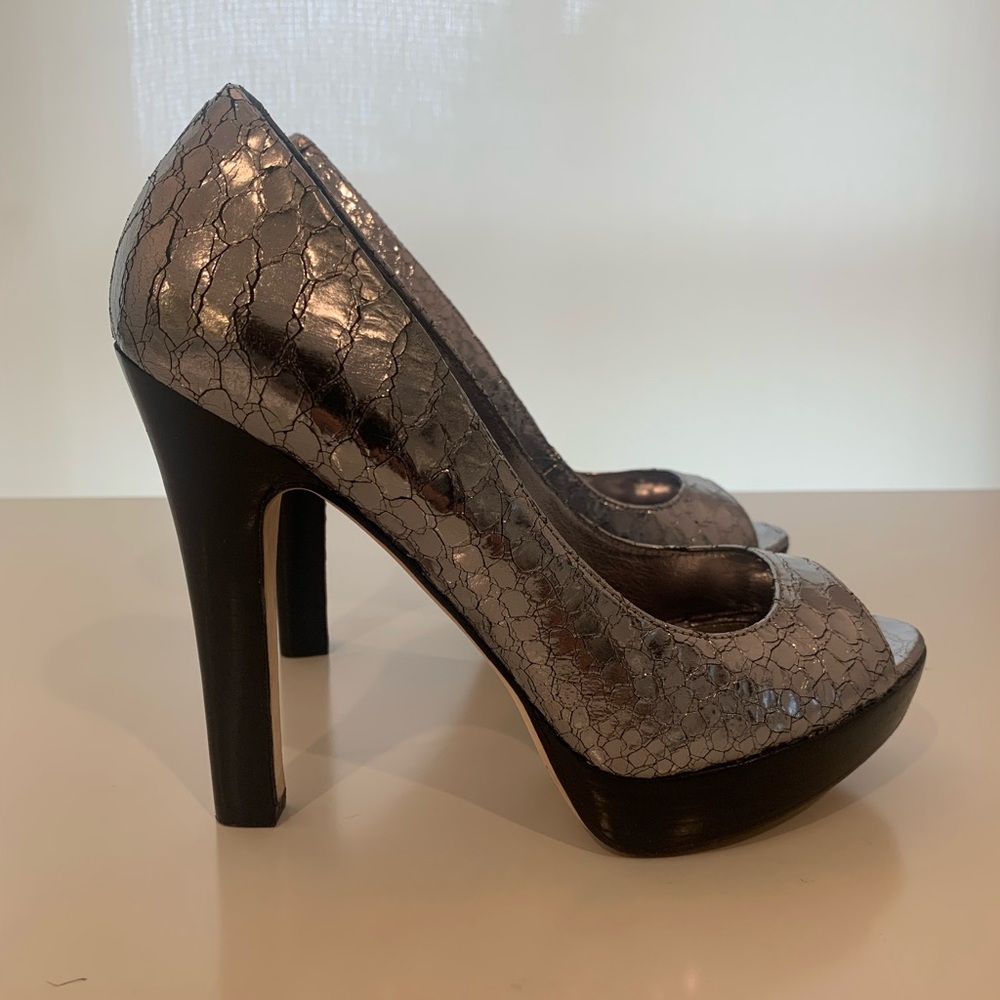 Via Spiga peep toe platform heels - Picture 4 of 10